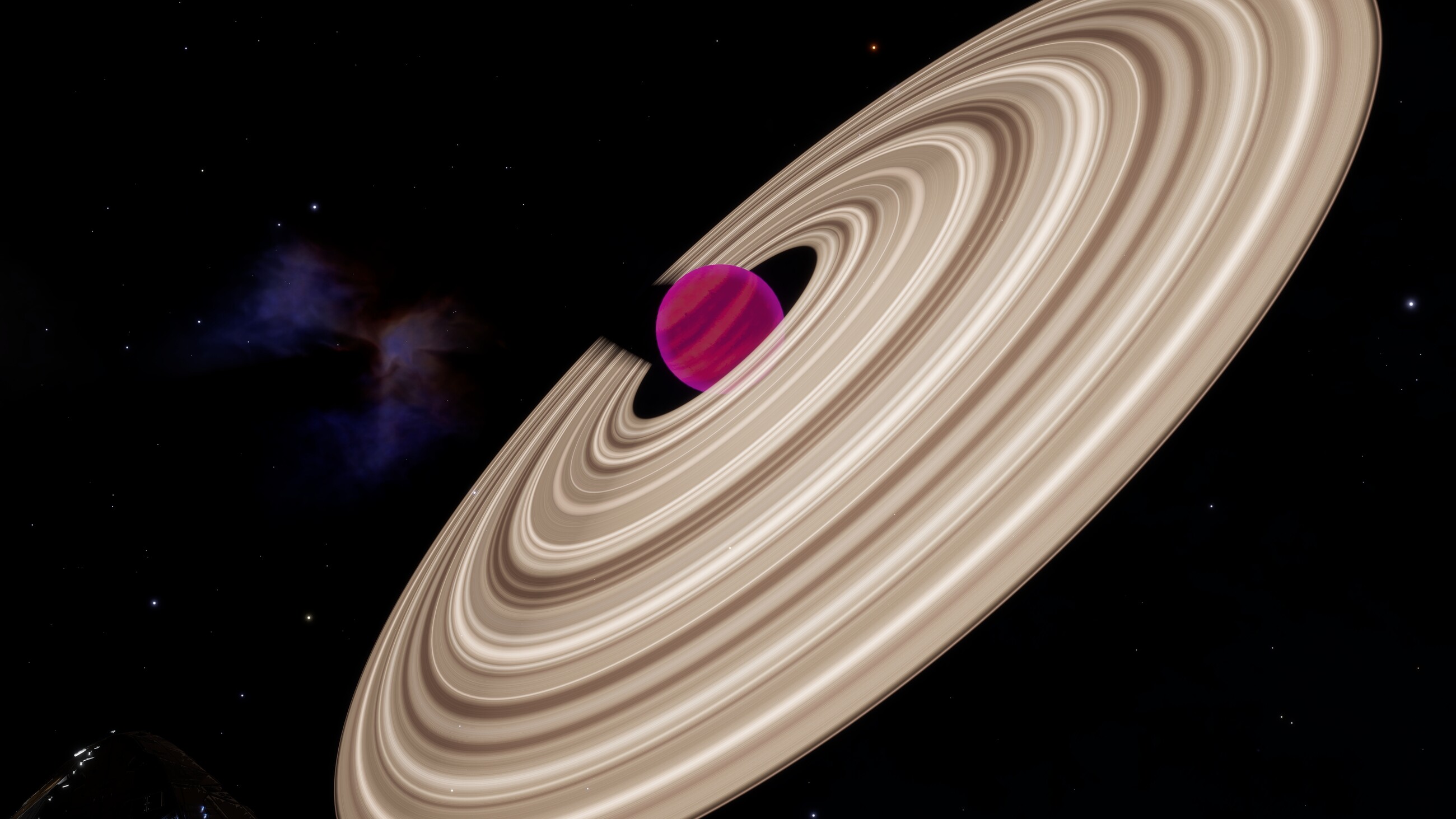 Star with Massive Ring